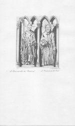 44: 479.-S Francisco de Asís - S. Bernardo de Claraval (bocetos 49-50)